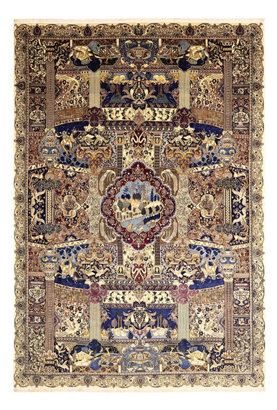 Kashmar Tapijt 248x358cm - Perzisch tapijt - meerkleurig