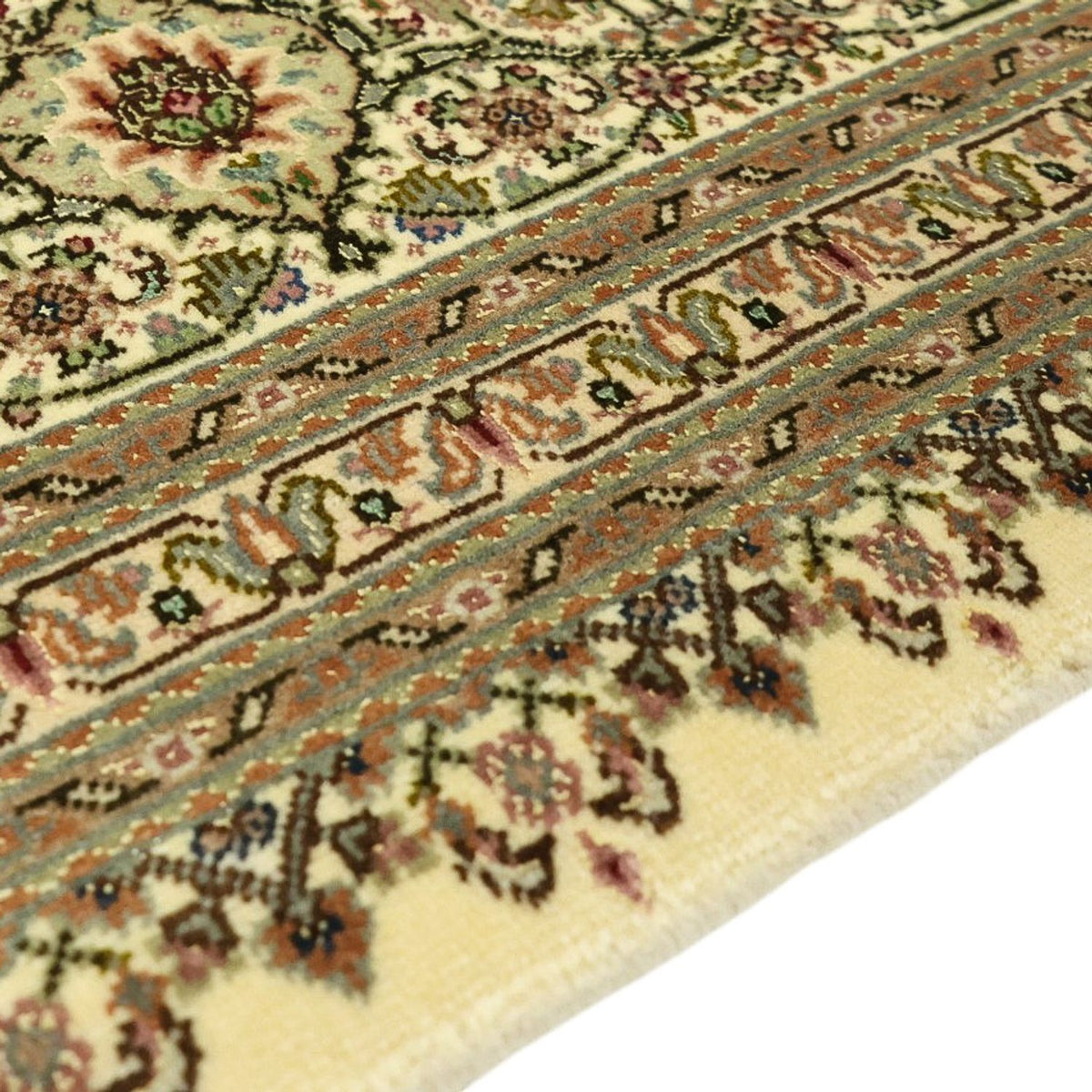 Perzisch tapijt - Tabriz - Royal - Koninklijke - 303 x 203 cm - donker beige