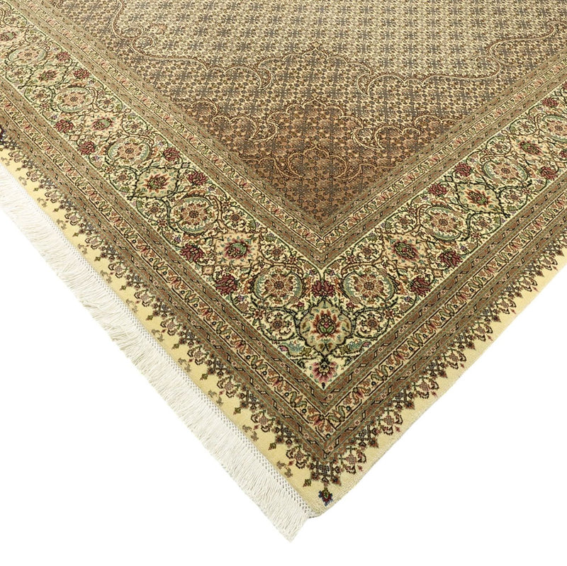 Perzisch tapijt - Tabriz - Royal - Koninklijke - 303 x 203 cm - donker beige