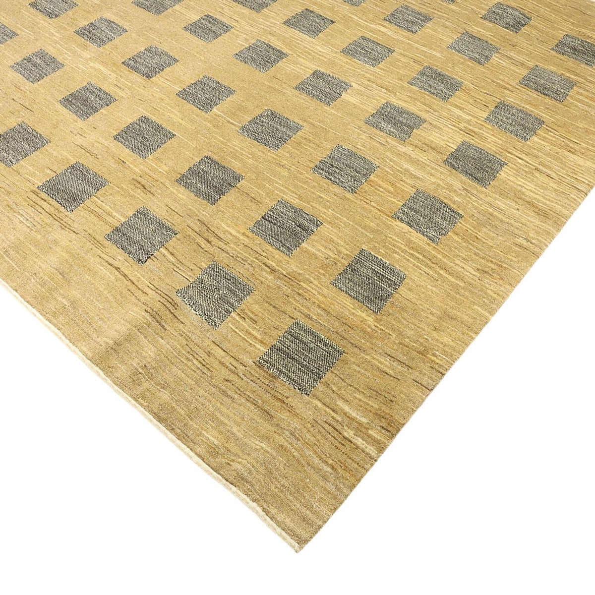 Gabbeh Tapijt - Loribaft Perzisch vierkant  - 200 x 194 cm - donker beige