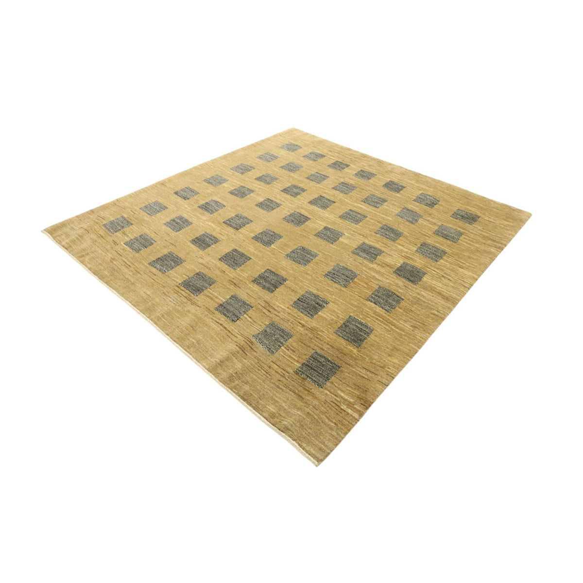 Gabbeh Tapijt - Loribaft Perzisch vierkant  - 200 x 194 cm - donker beige