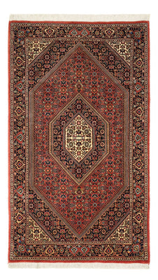 Perzisch tapijt - Bijar - 154 x 89 cm - donkerrood