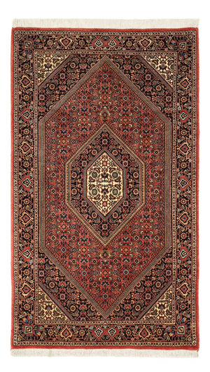 Perzisch tapijt - Bijar - 154 x 89 cm - donkerrood