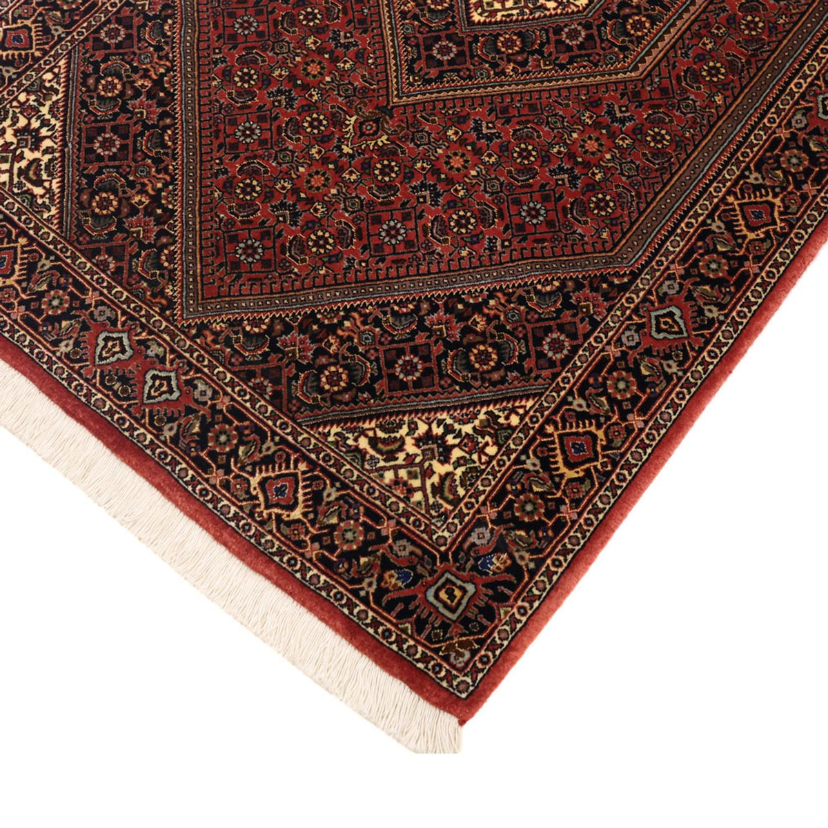 Perzisch tapijt - Bijar - 154 x 89 cm - donkerrood