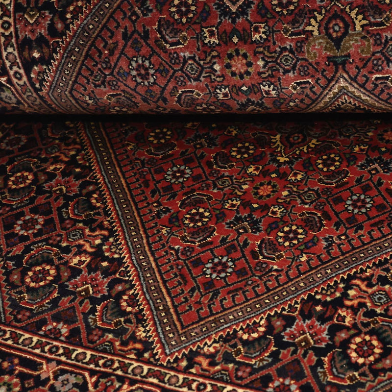 Perzisch tapijt - Bijar - 154 x 89 cm - donkerrood