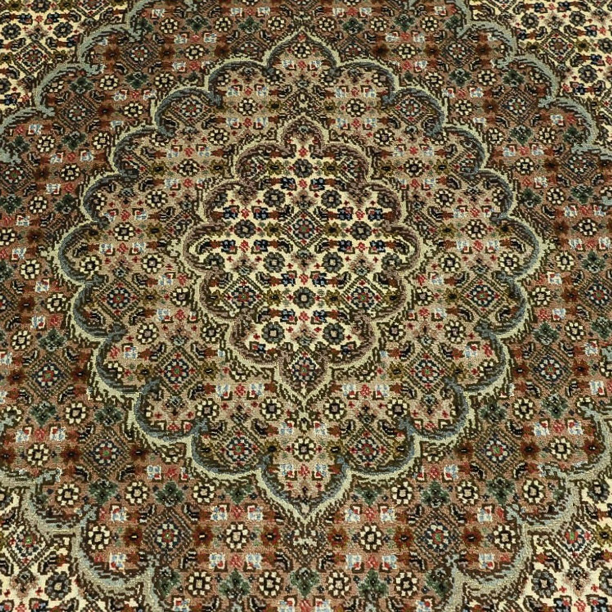 Perzisch tapijt - Tabriz - Royal - Koninklijke - 204 x 153 cm - zilver
