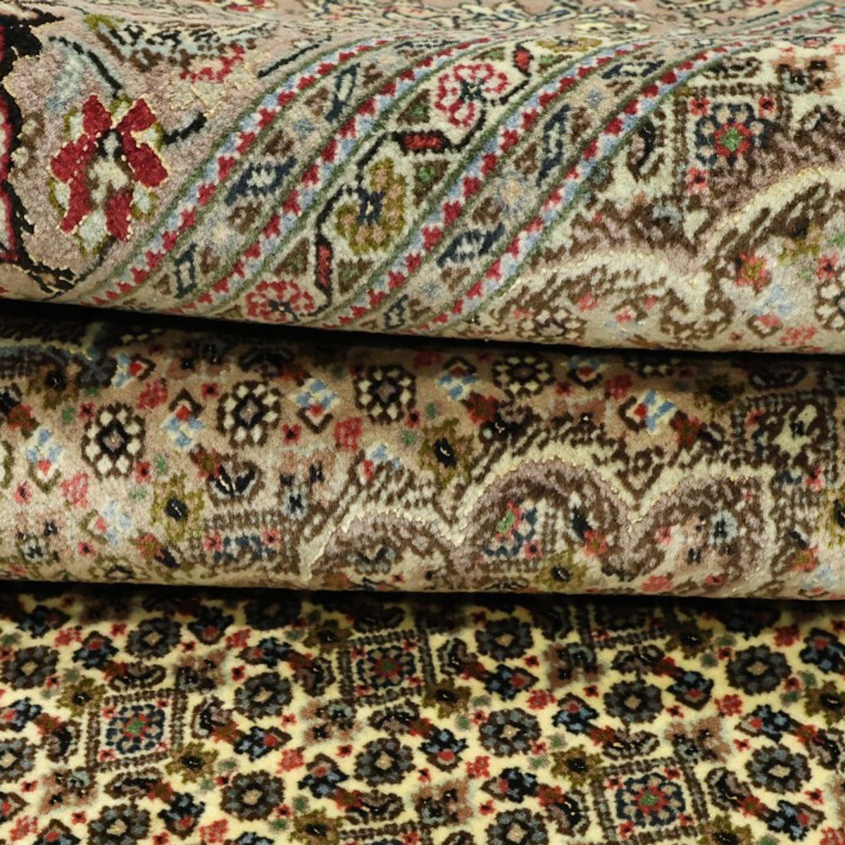 Perzisch tapijt - Tabriz - Royal - Koninklijke - 204 x 153 cm - zilver