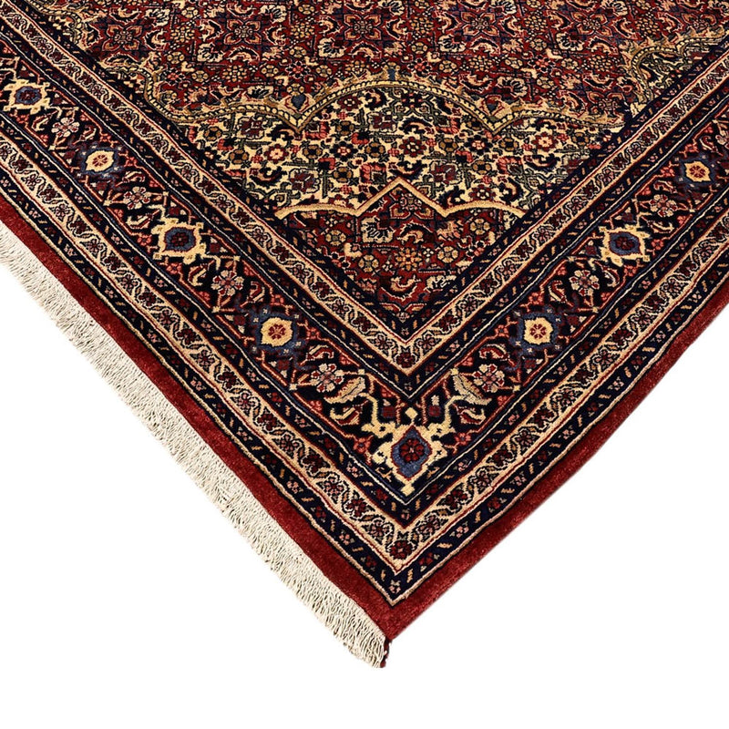 Perzisch tapijt - Bijar - 216 x 144 cm - donkerrood
