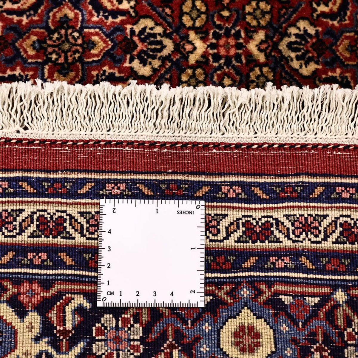 Perzisch tapijt - Bijar - 216 x 144 cm - donkerrood