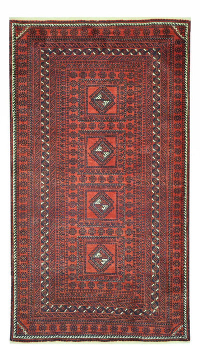 Baluch tapijt 109x188cm - Oosters Tapijt - donkerrood