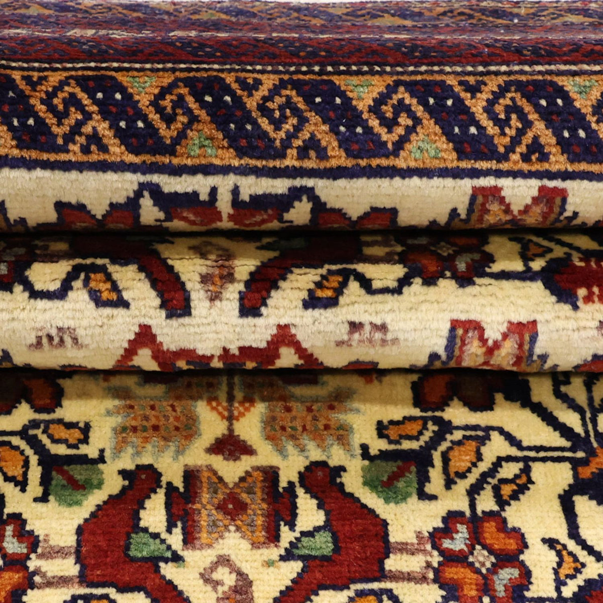 Loper Baluch tapijt - 191 x 97 cm - veelkleurig