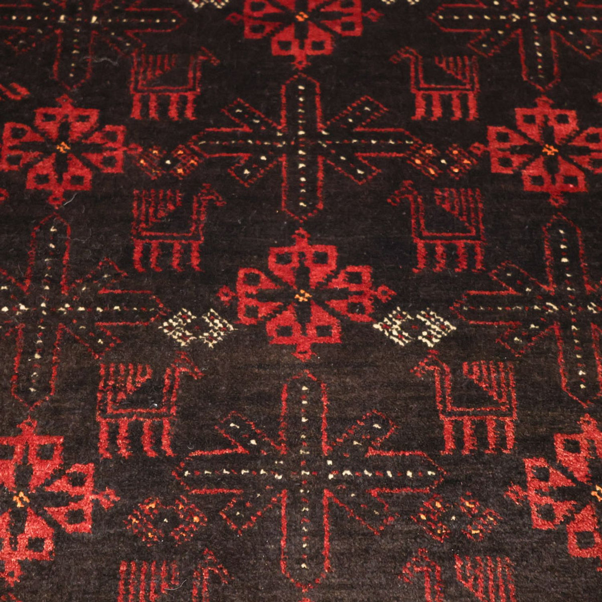 Baluch tapijt - 190 x 107 cm - donkerrood