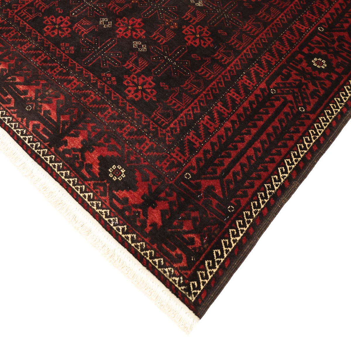 Baluch tapijt - 190 x 107 cm - donkerrood