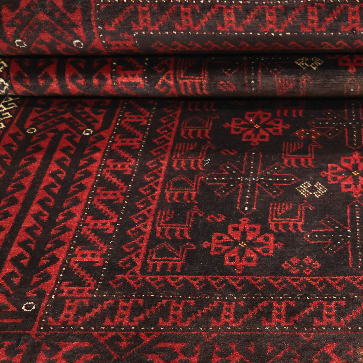 Baluch tapijt - 190 x 107 cm - donkerrood