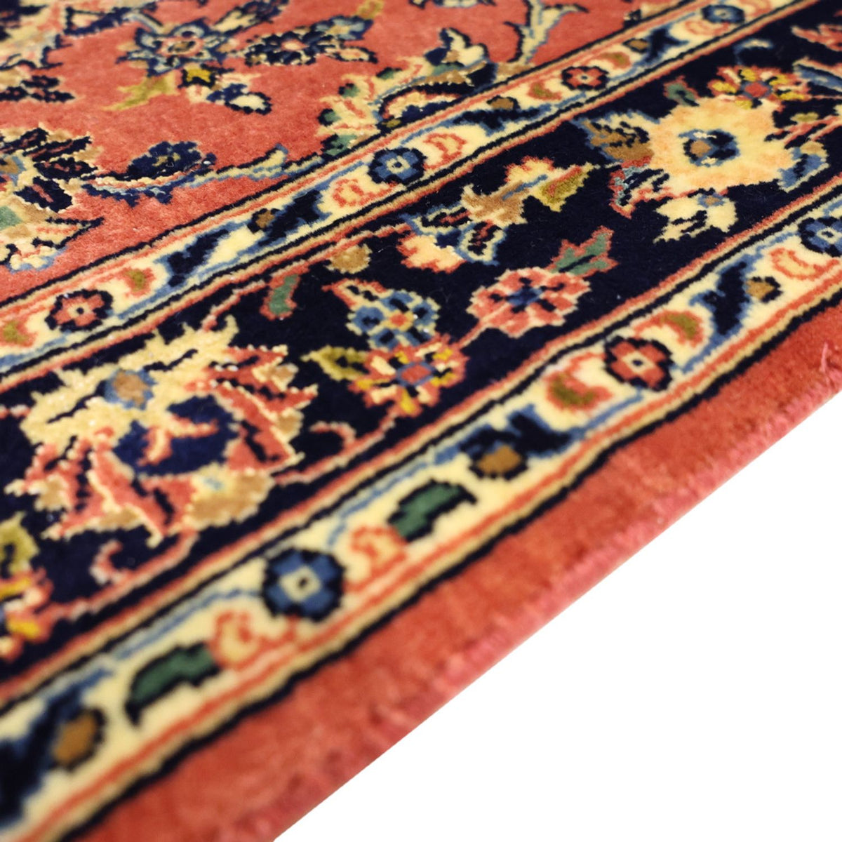 Perzisch tapijt - Keshan - Zijden halsketting - 122 x 59 cm - rood