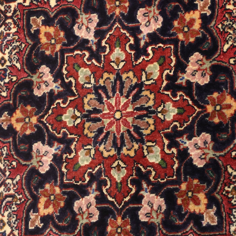 Perzisch tapijt - Bijar - 140 x 70 cm - donker beige