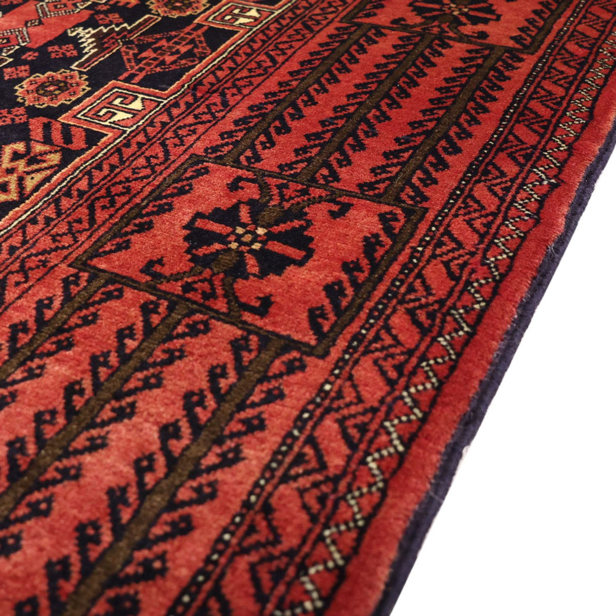Loper Baluch tapijt - 195 x 100 cm - donkerrood