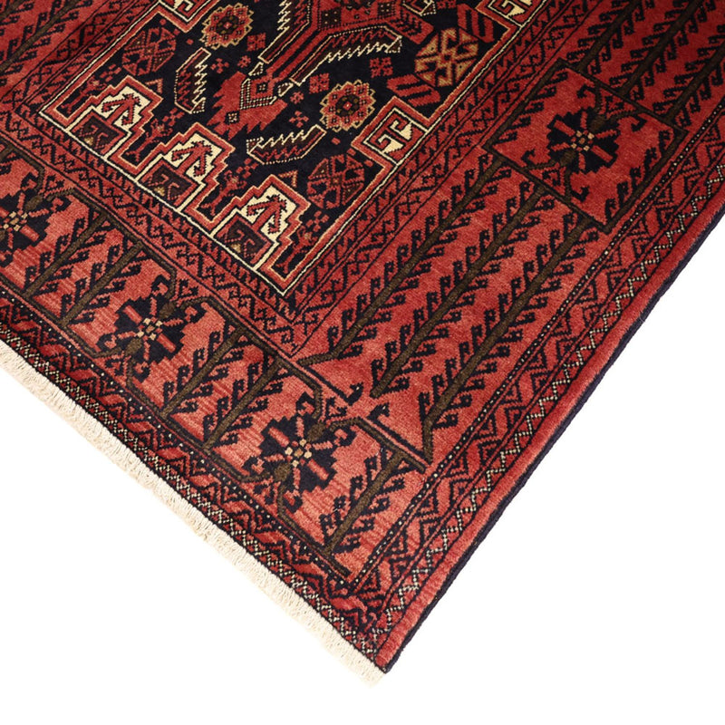 Loper Baluch tapijt - 195 x 100 cm - donkerrood