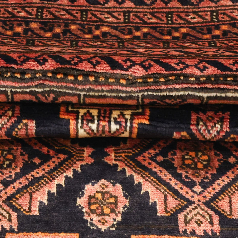 Loper Baluch tapijt - 186 x 101 cm - donkerbruin