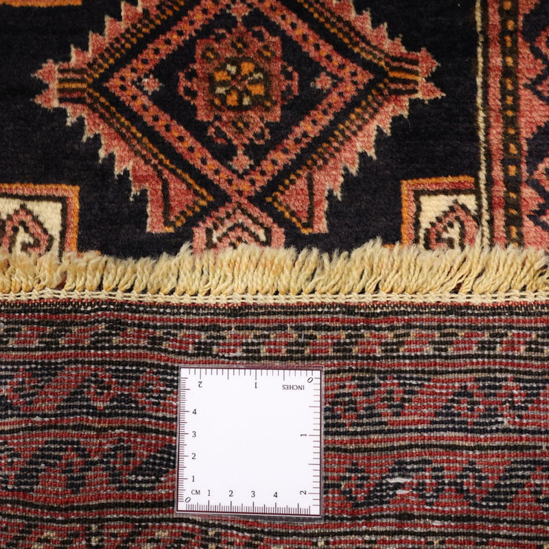 Loper Baluch tapijt - 186 x 101 cm - donkerbruin