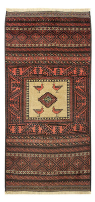 Loper Baluch tapijt - 198 x 96 cm - veelkleurig