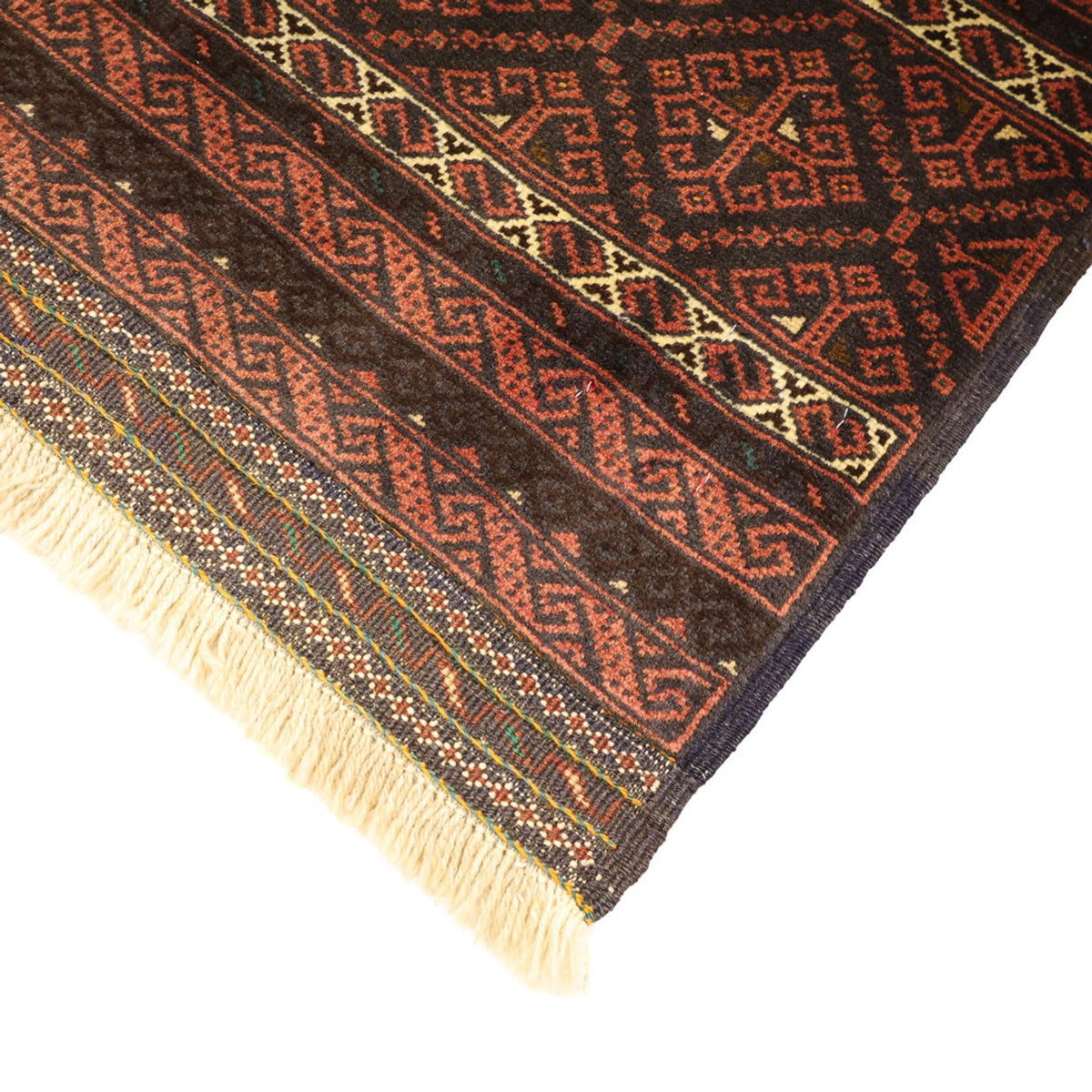 Loper Baluch tapijt - 198 x 96 cm - veelkleurig