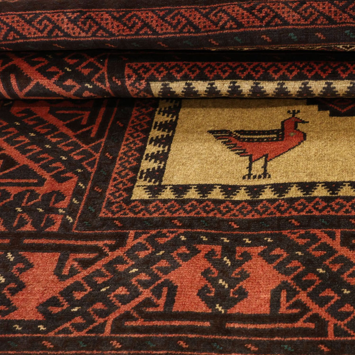 Loper Baluch tapijt - 198 x 96 cm - veelkleurig