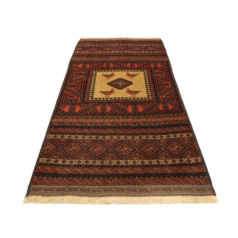 Loper Baluch tapijt - 198 x 96 cm - veelkleurig
