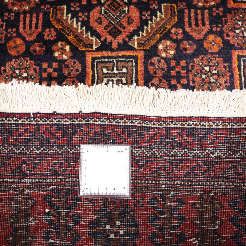Loper Baluch tapijt - 198 x 109 cm - donkerbruin