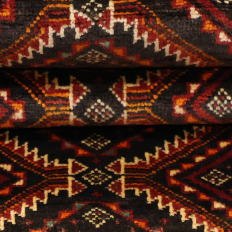 Loper Baluch tapijt - 195 x 98 cm - donkerrood