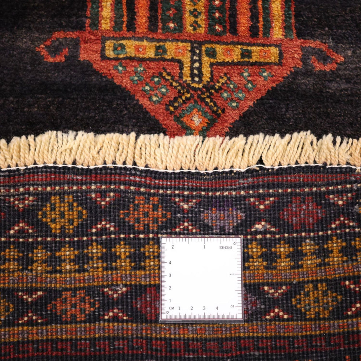 Loper Baluch tapijt - 274 x 125 cm - donkerblauw