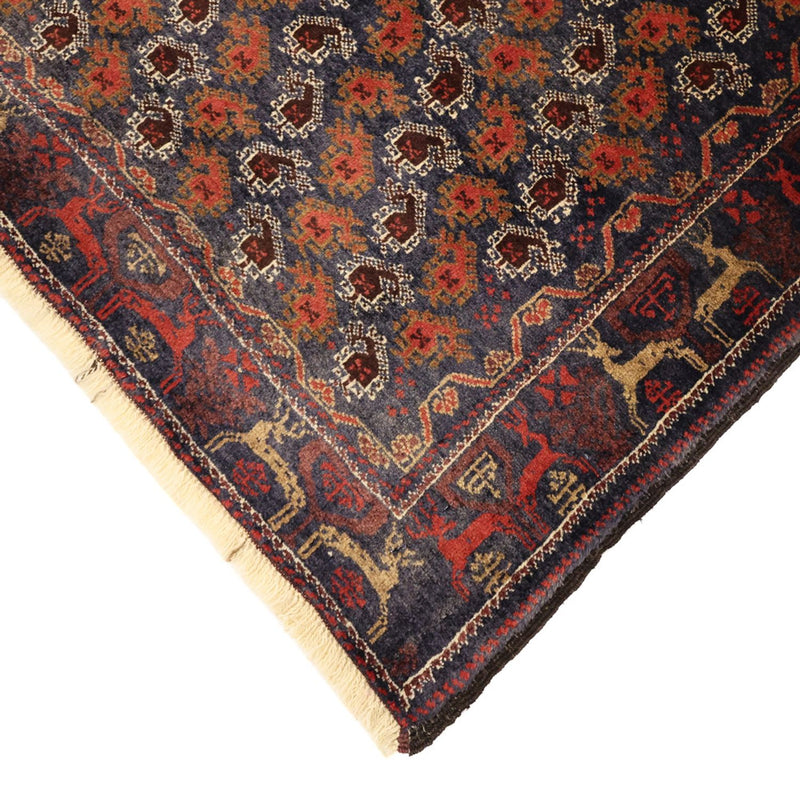 Loper Baluch tapijt - 210 x 110 cm - veelkleurig