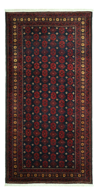 Loper Baluch tapijt - 207 x 106 cm - donkerrood