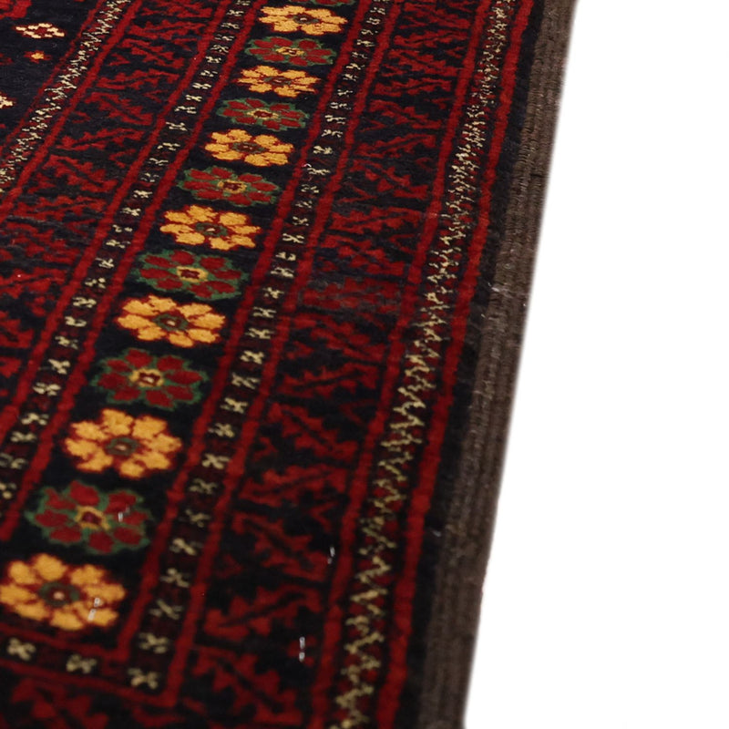 Loper Baluch tapijt - 207 x 106 cm - donkerrood