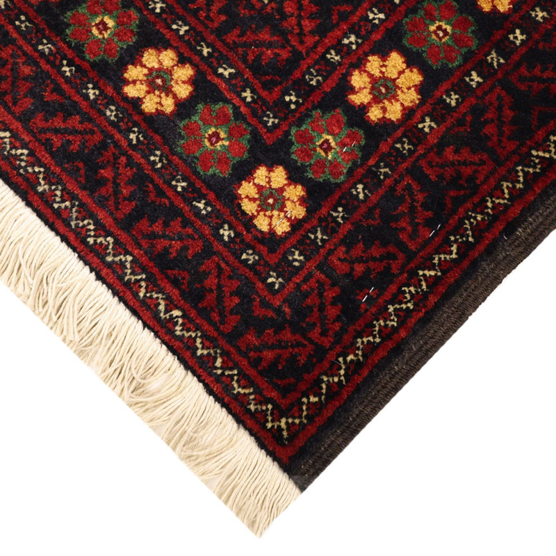 Loper Baluch tapijt - 207 x 106 cm - donkerrood