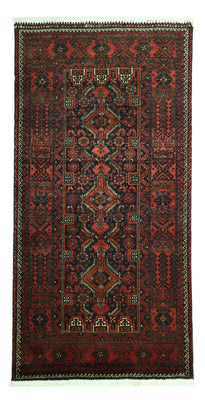 Loper Baluch tapijt - 190 x 99 cm - donkerrood