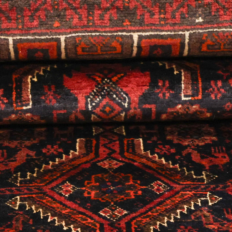 Loper Baluch tapijt - 190 x 99 cm - donkerrood