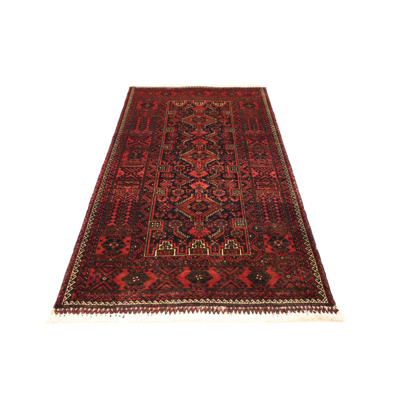 Loper Baluch tapijt - 190 x 99 cm - donkerrood