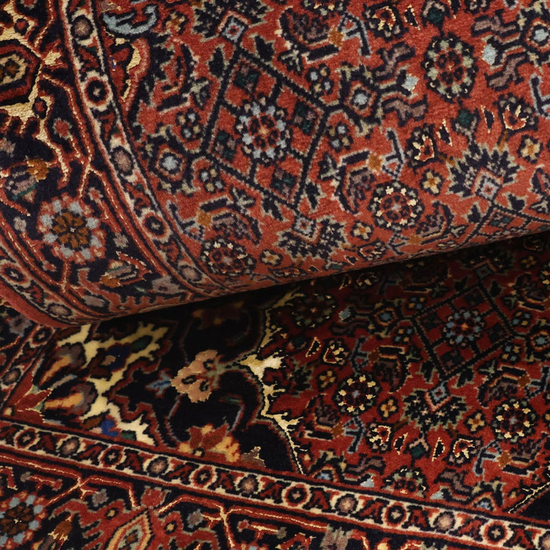 Perzisch tapijt - Bijar - Koninklijke - 150 x 70 cm - donkerrood