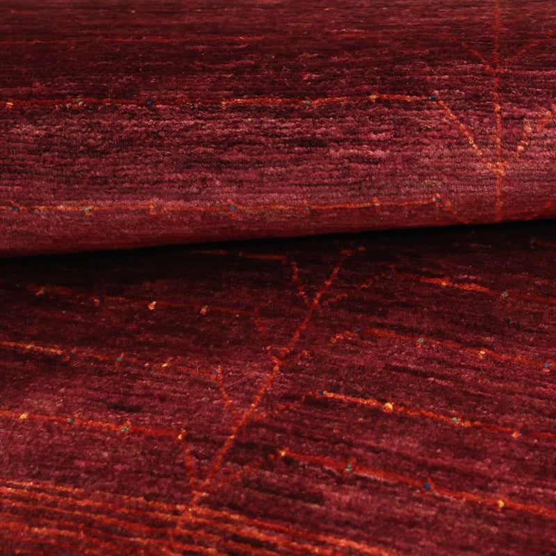 Gabbeh Tapijt - Kashkuli Perzisch - 130 x 81 cm - donkerrood