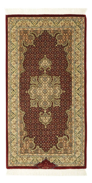 Perzisch tapijt - Tabriz - Royal - 110 x 59 cm - donker beige