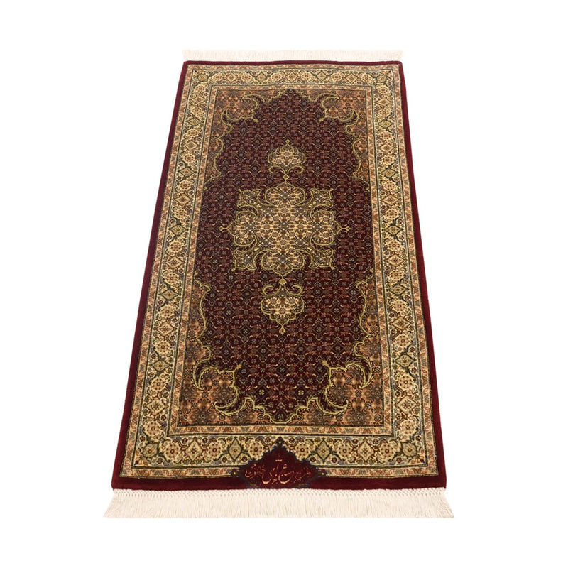 Perzisch tapijt - Tabriz - Royal - 110 x 59 cm - donker beige