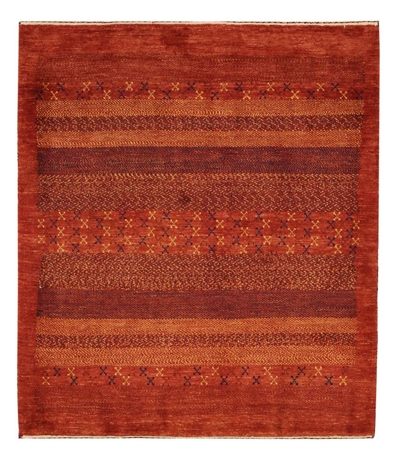 Gabbeh Tapijt - Kashkuli Perzisch - 114 x 97 cm - veelkleurig