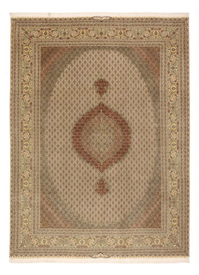 Perzisch tapijt - Tabriz - Royal - Koninklijke - 336 x 252 cm - taupe