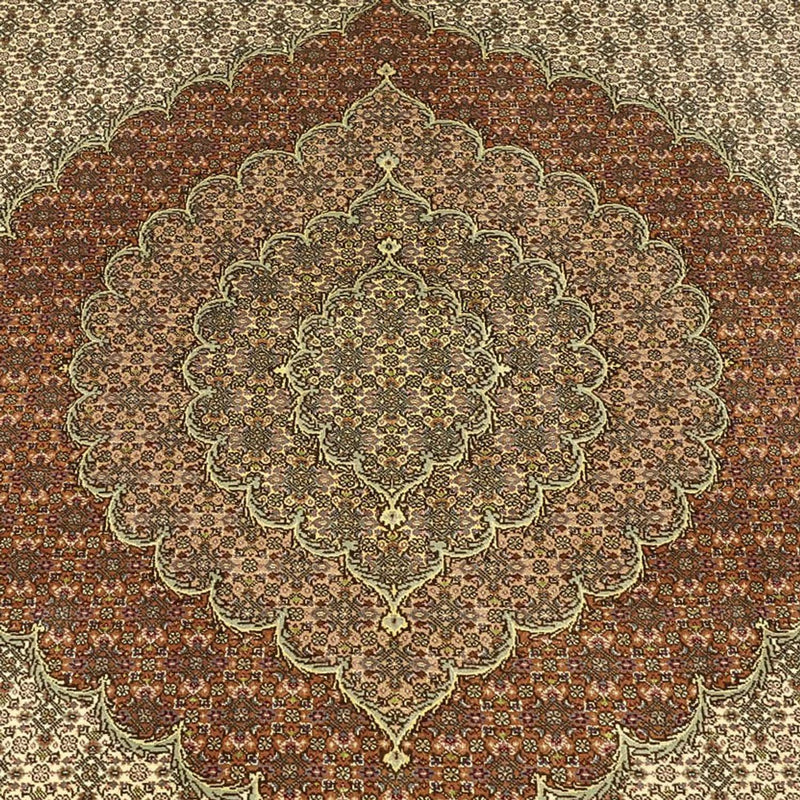 Perzisch tapijt - Tabriz - Royal - Koninklijke - 336 x 252 cm - taupe