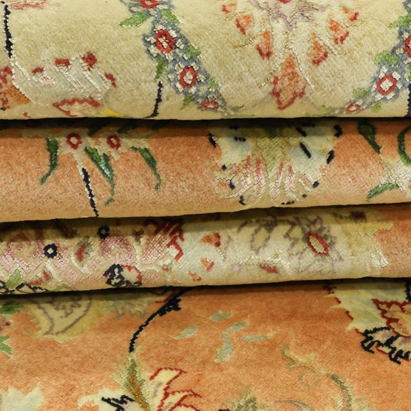 Perzisch tapijt - Tabriz - Royal - Koninklijke - 188 x 153 cm - zand