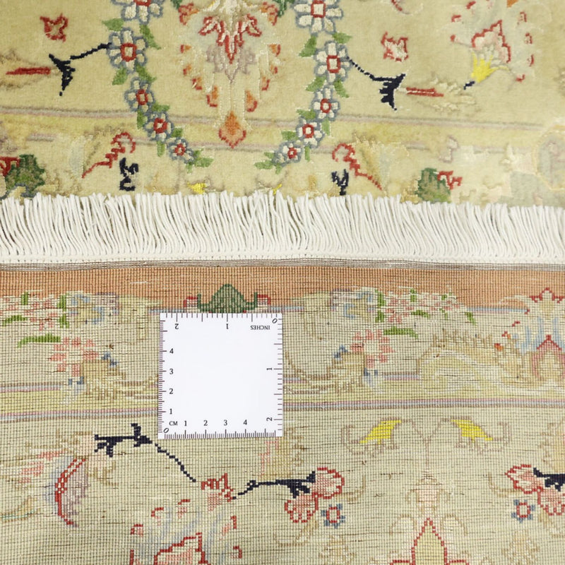 Perzisch tapijt - Tabriz - Royal - Koninklijke - 188 x 153 cm - zand