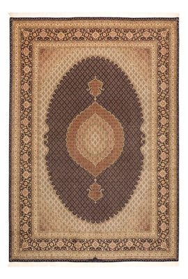 Perzisch tapijt - Tabriz - Royal - Koninklijke - 354 x 248 cm - donkerbruin