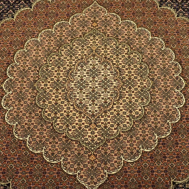Perzisch tapijt - Tabriz - Royal - Koninklijke - 354 x 248 cm - donkerbruin