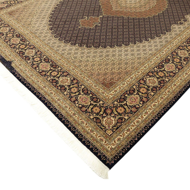 Perzisch tapijt - Tabriz - Royal - Koninklijke - 354 x 248 cm - donkerbruin